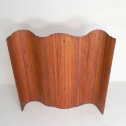 Séparateur de pièce S.N.S.A. avec lattes de pin style Baumann, années 1950