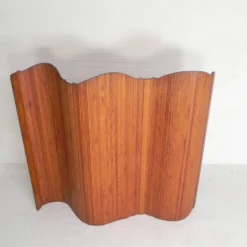 Séparateur de pièce S.N.S.A. avec lattes de pin style Baumann, années 1950