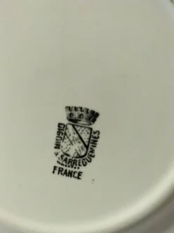 Série complète 12 assiettes Digoin Sarreguemines – Les 12 mois (1900-1920)