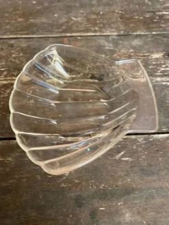 Série 11 Coupelles PYREX Forme Coquille St Jacques Verre Moulé France