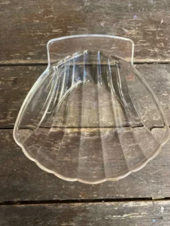 Série 11 Coupelles PYREX Forme Coquille St Jacques Verre Moulé France