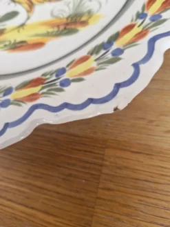 Série de 6 assiettes bretonnes