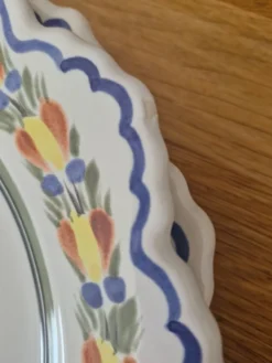 Série de 6 assiettes bretonnes