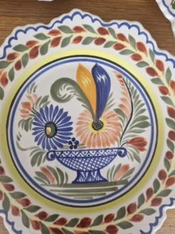 Série de 6 assiettes bretonnes