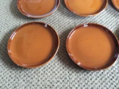 Série de 6 assiettes à dessert