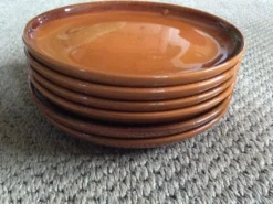 Série de 6 assiettes à dessert
