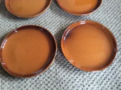 Série de 6 assiettes à dessert