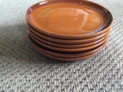 Série de 6 assiettes à dessert