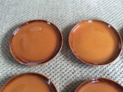 Série de 6 assiettes à dessert