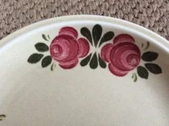 Série de 5 assiettes à dessert
