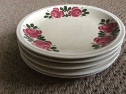 Série de 5 assiettes à dessert