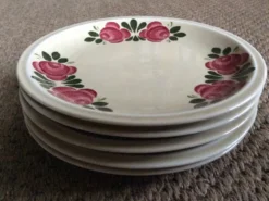 Série de 5 assiettes à dessert