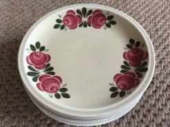Série de 5 assiettes à dessert