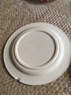 Série de 8 assiettes à dessert