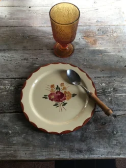 Série de 8 assiettes à dessert
