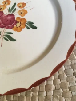 Série de 8 assiettes à dessert
