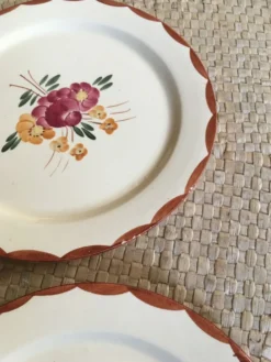 Série de 8 assiettes à dessert