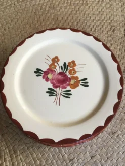 Série de 8 assiettes à dessert