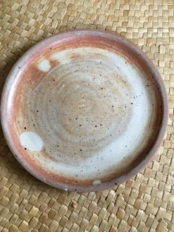 Série de 6 assiettes à dessert en grès