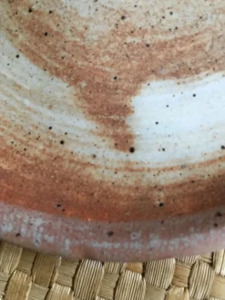 Série de 6 assiettes à dessert en grès