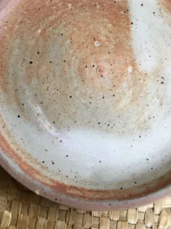 Série de 6 assiettes à dessert en grès