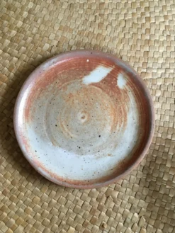 Série de 6 assiettes à dessert en grès