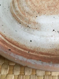 Série de 6 assiettes à dessert en grès