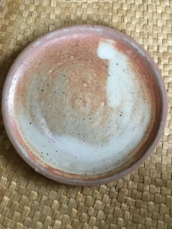 Série de 6 assiettes à dessert en grès