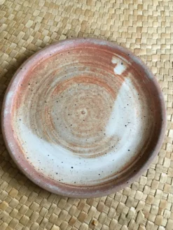 Série de 6 assiettes à dessert en grès