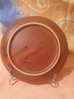Série de 6 assiettes à dessert Félix Ceram Vallauris