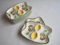 Série de 10 assiettes à salade