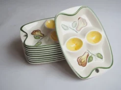 Série de 10 assiettes à salade