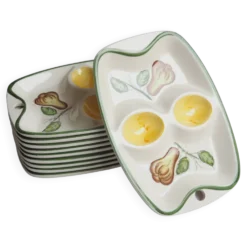Série de 10 assiettes à salade