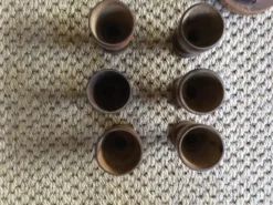 Série de 6 coquetiers