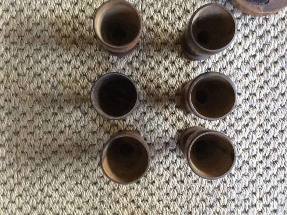 Série de 6 coquetiers