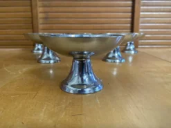 Série de 6 coupes a glace guy degrenne inox design vintage #e408