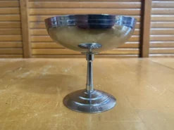 Série de 6 coupes a glace rémy letang inox design vintage #e407