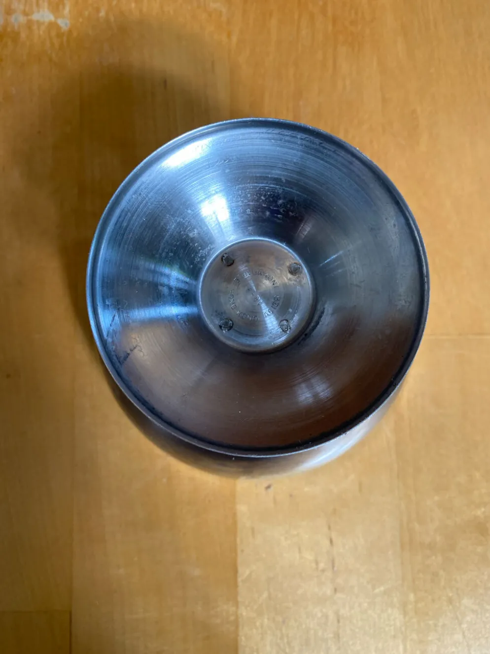 Série de 6 coupes a glace style rémy letang inox vintage #e084