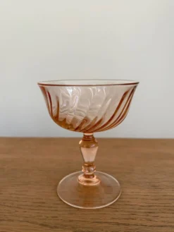 Série de 6 coupes à champagne Rosaline