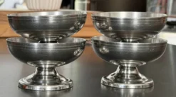 Série de 4 coupes à glace vintage Letang Remy