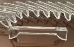 Série de 11 porte-couteau vintage en cristal