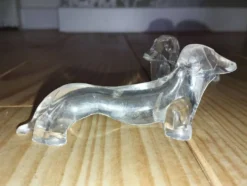 Série de 12 porte-couteaux Danone – Chiens – Bakélite / plastique dur – Ann