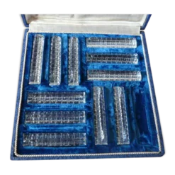 Série de 11 porte couteaux dans leur coffret