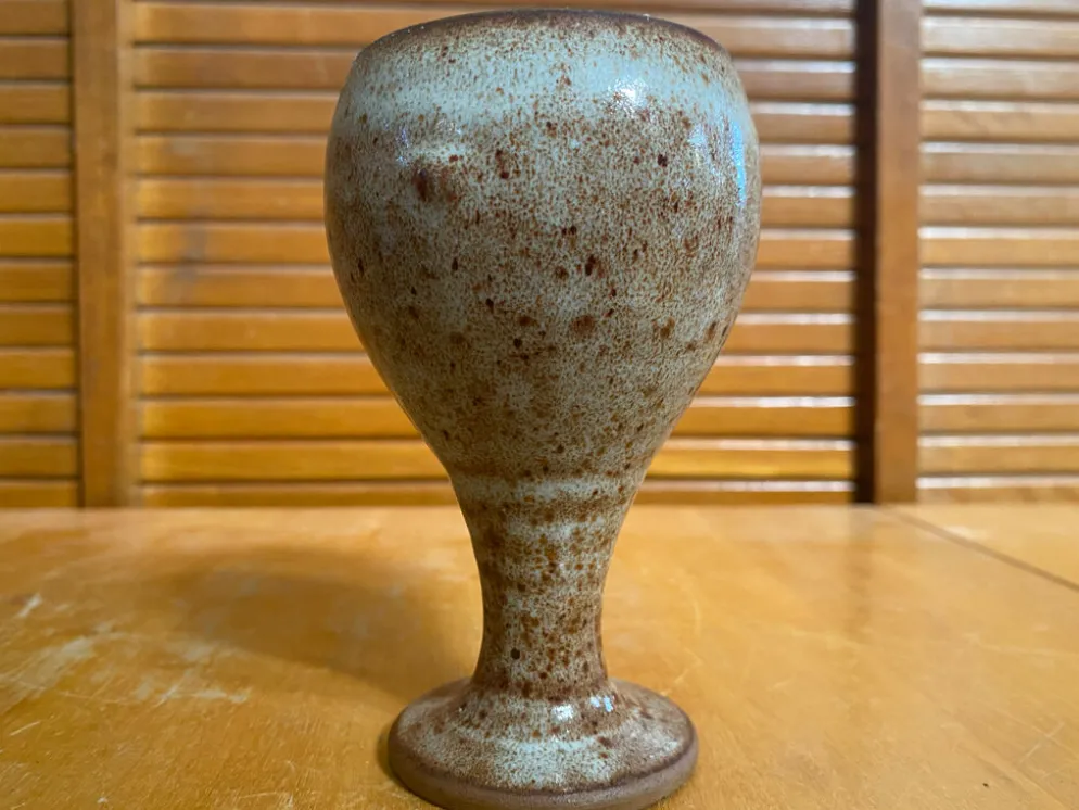 Série de 4 tasses roger jacques grès st amand made in france vintage #