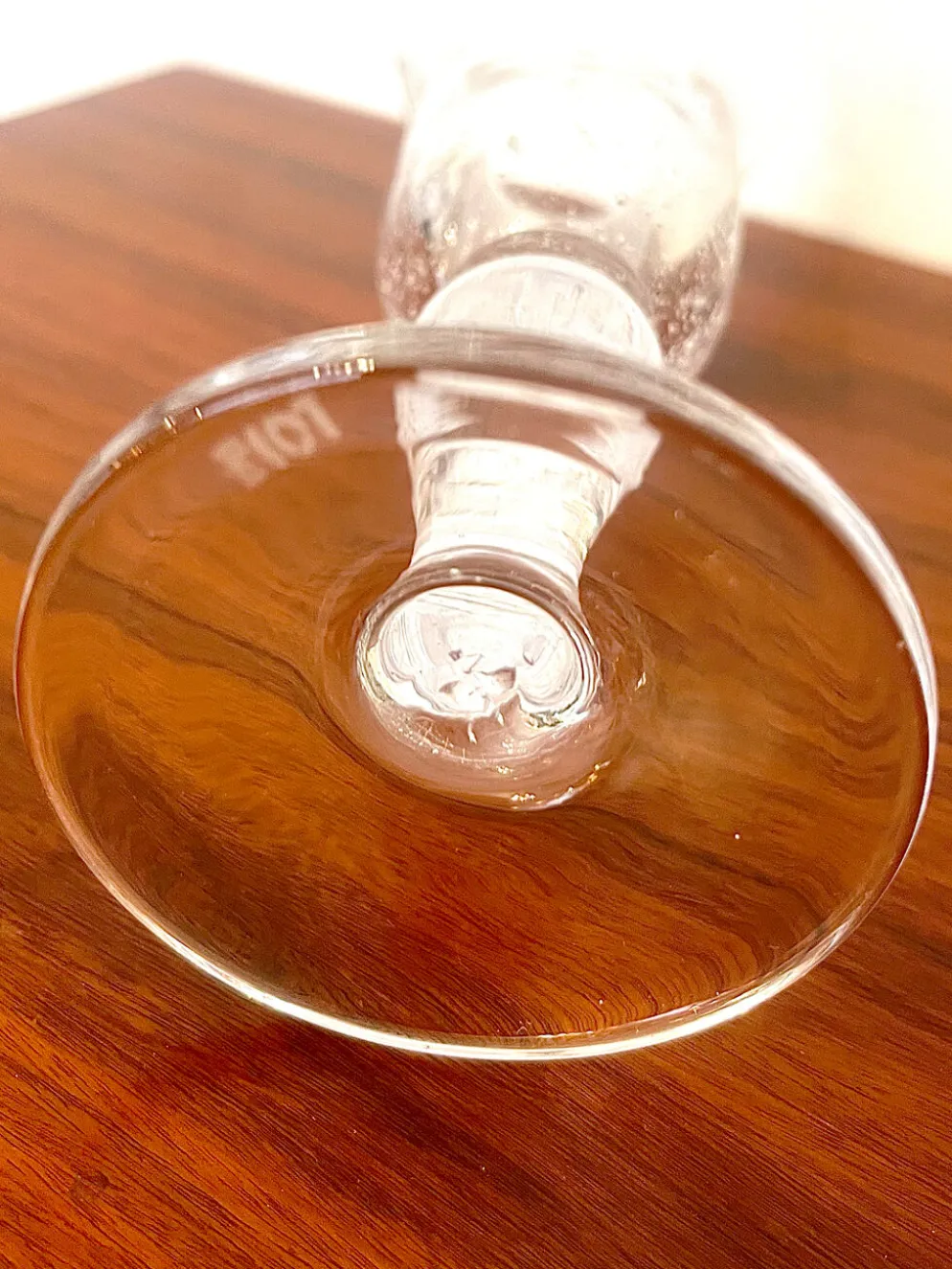 Série de 6 verres Biot signés