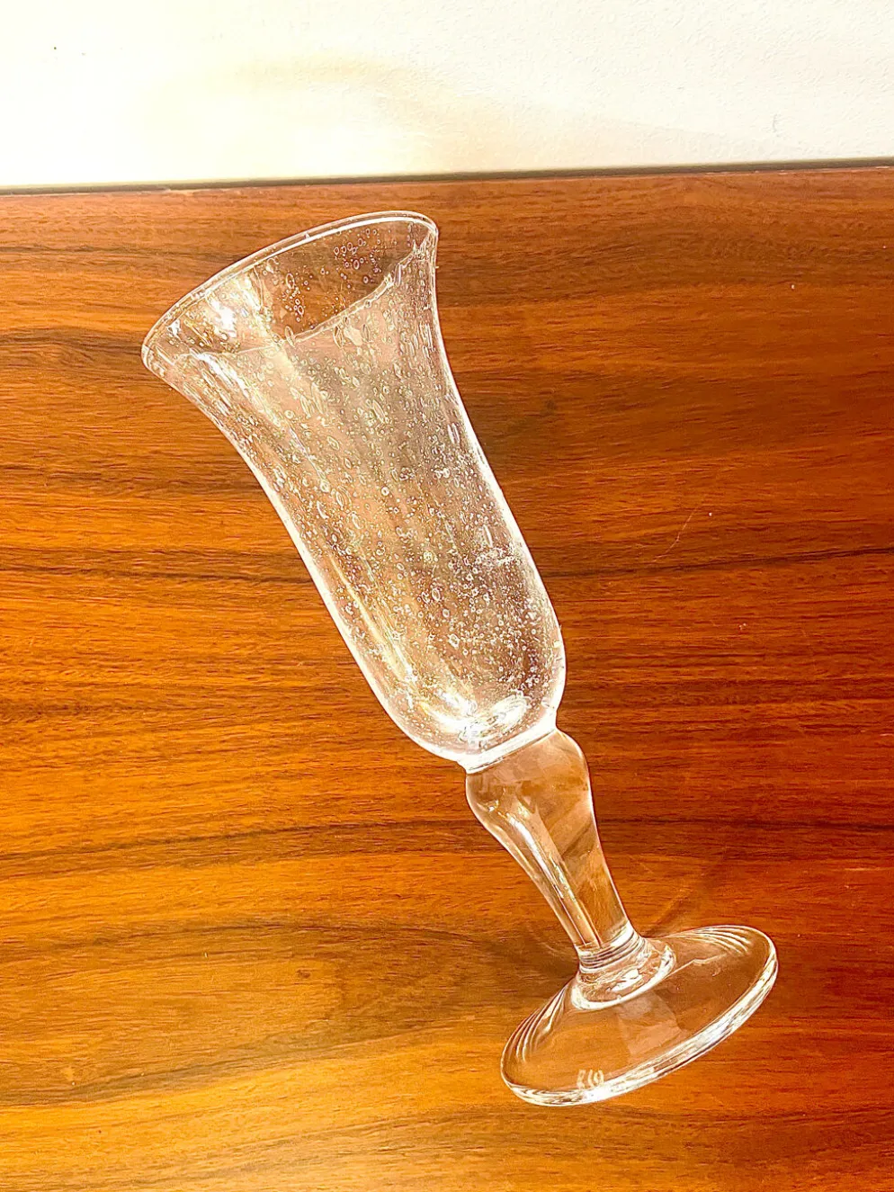 Série de 6 verres Biot signés
