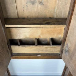 Stipo Monetiere, Piemont XVIIe meuble cabinet à 8 tiroirs, en noyer, Italie