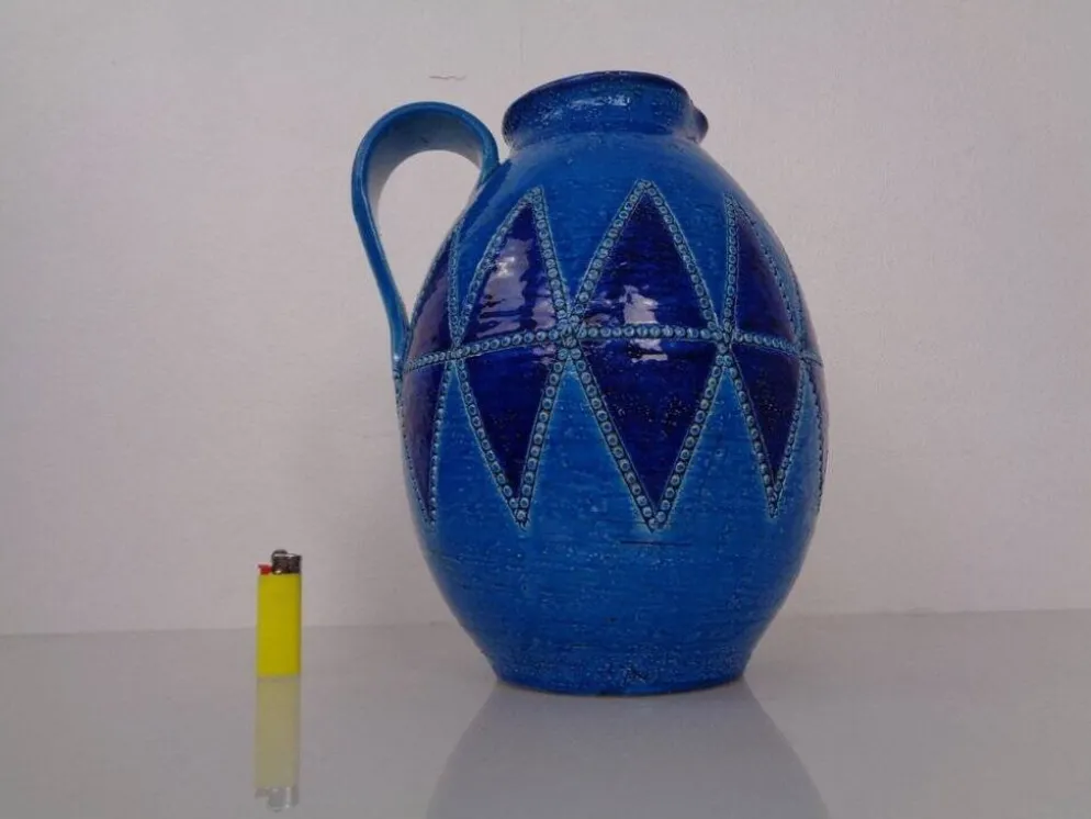 Studio Ceramic Jug by Aldo Londi for Bitossi, Italy, 1960s