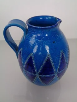 Studio Ceramic Jug by Aldo Londi for Bitossi, Italy, 1960s