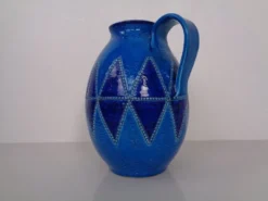 Studio Ceramic Jug by Aldo Londi for Bitossi, Italy, 1960s